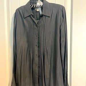 Collared button up dress shirt